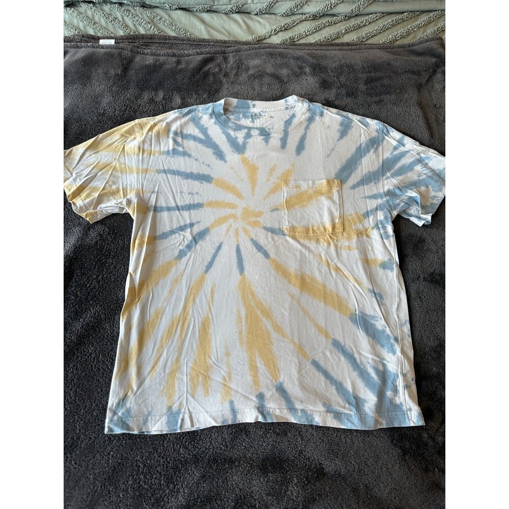 Abercrombie and Fitch Mens Tie Die Oversized Tee Size: L